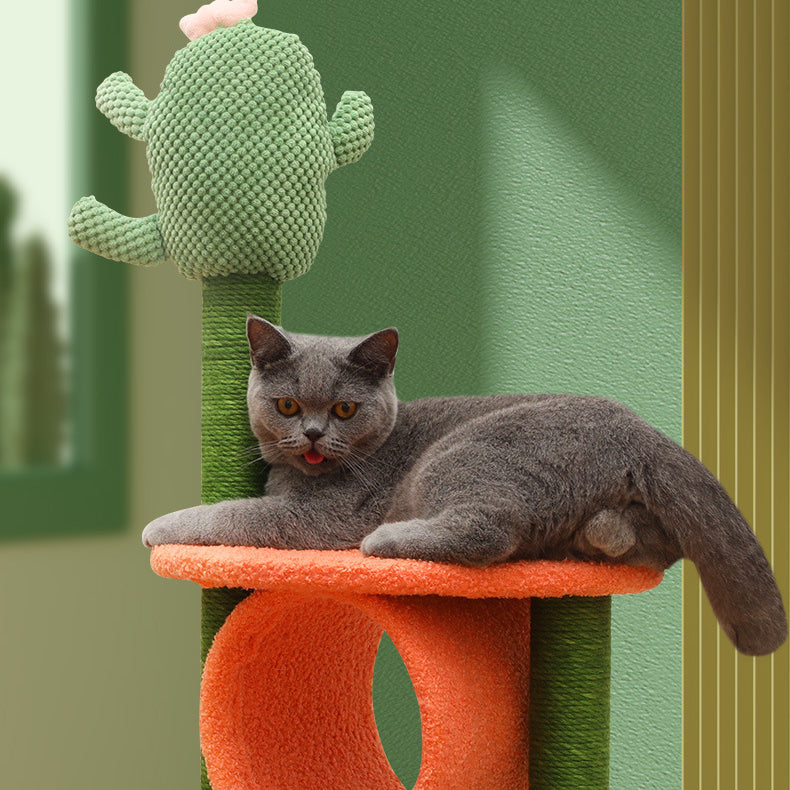 Cactus Theme Cat Tree