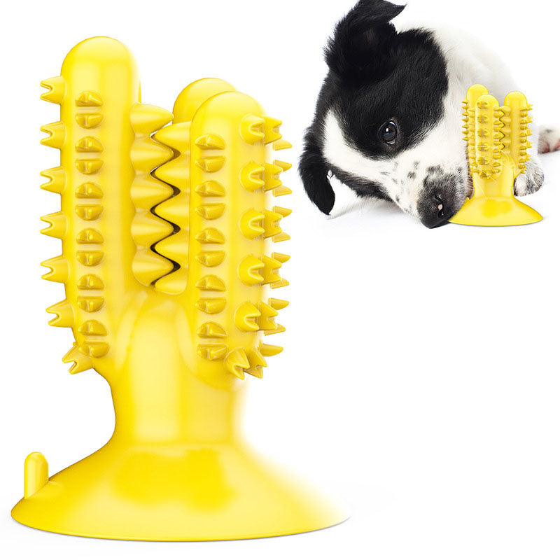 Vocal Cactus Dog Toothbrush