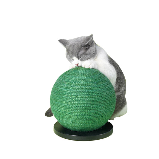 Cactus cat scratching ball