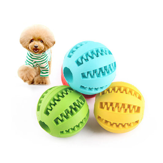 Natural Rubber Toothbrush Ball Doy Toys