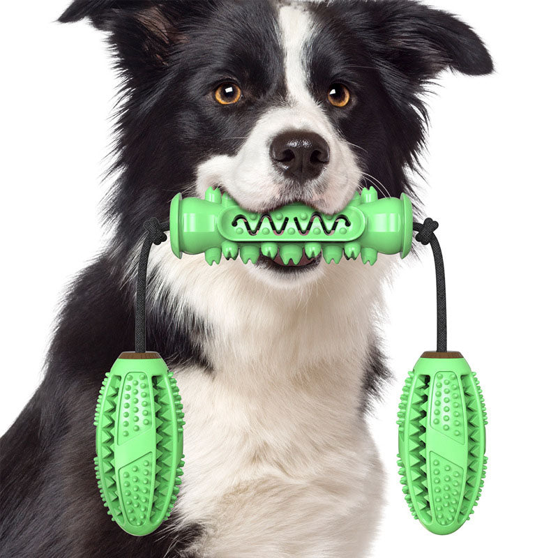 Upgraded dumbbell chew toy