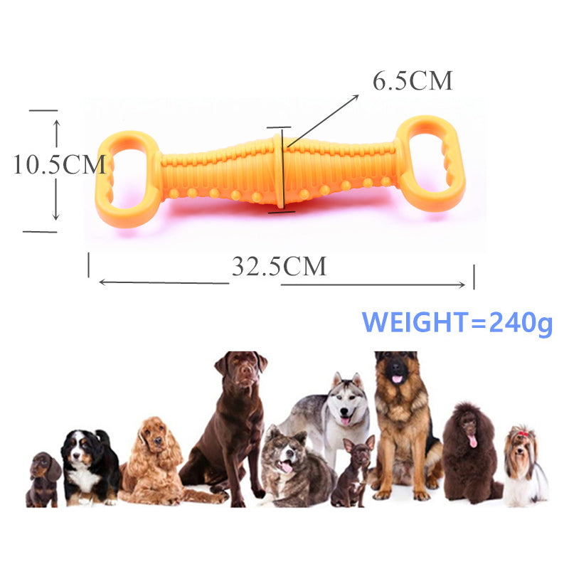 Natural Rubber Interactive Grip-pull Dog Toys