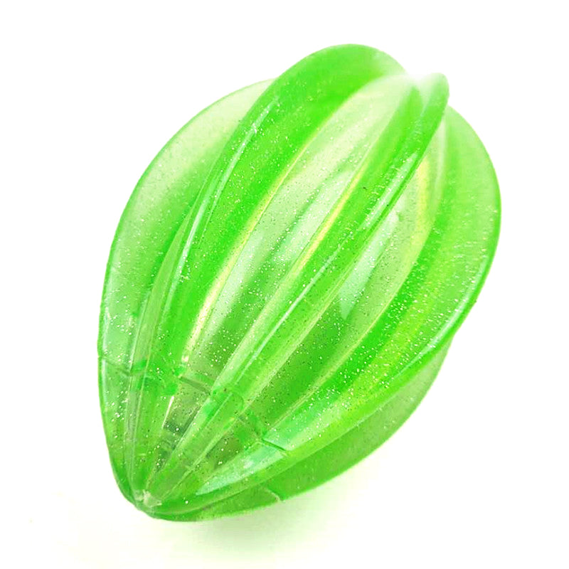 Lighting Bouncy Ball Fruit Carambola Dog Toy