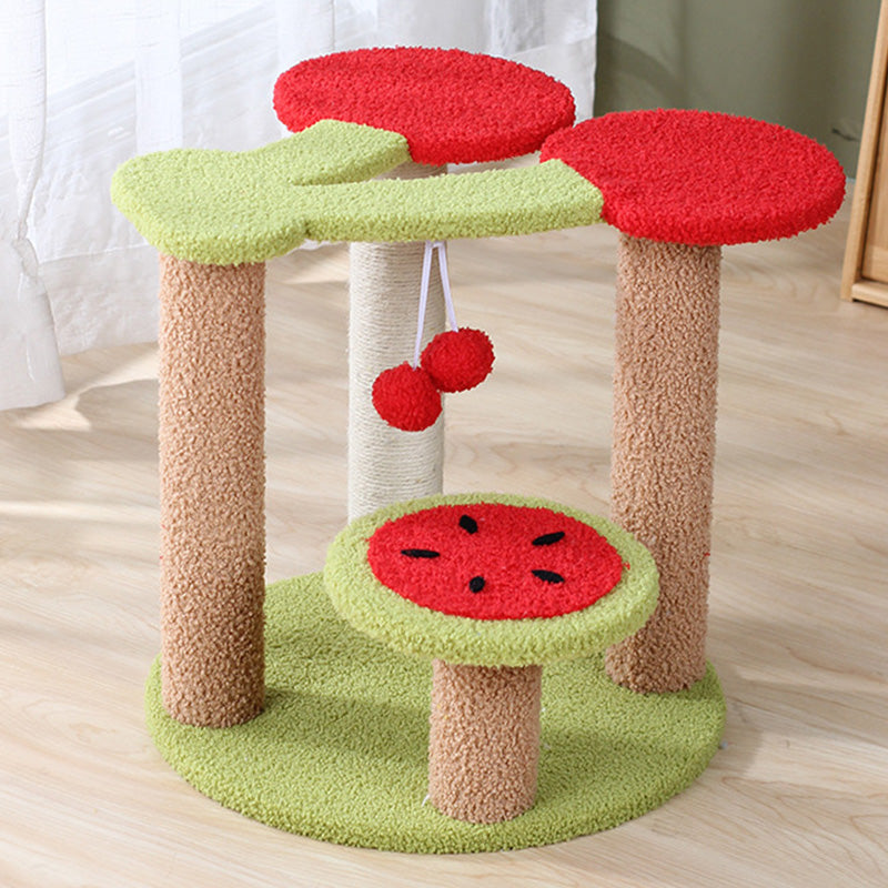 Cherry cat tree