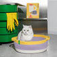 Hand waved cotton rope pet basket
