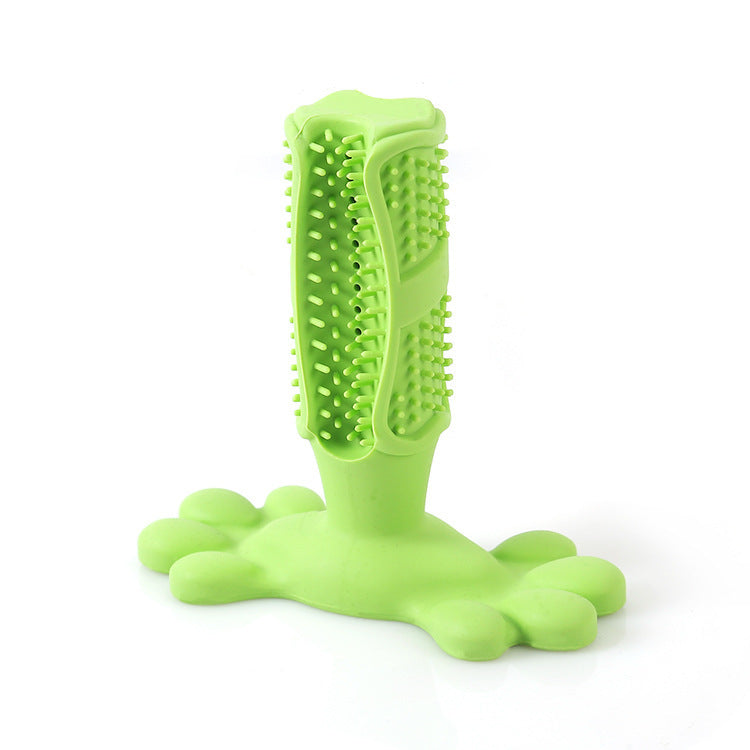 Dog paw base toothbrush