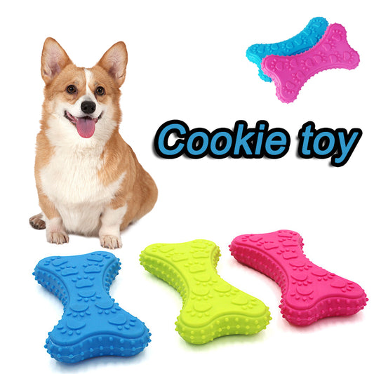 Biscuits Dog Chew Toys for Aggressive Chewers