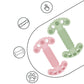 TPR "T" Shape Chewing Toothbrush Dog Toys