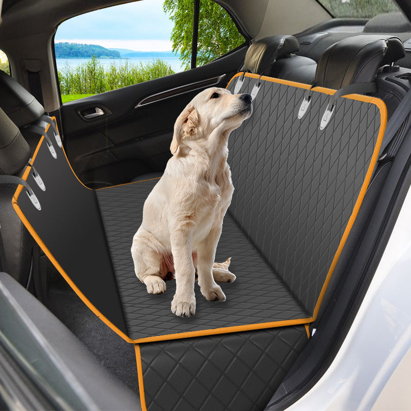 Pet waterproof and dirt-proof car back seat cover