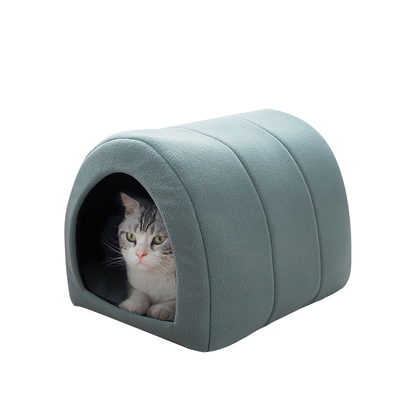 Small pet kennel cat tunnel