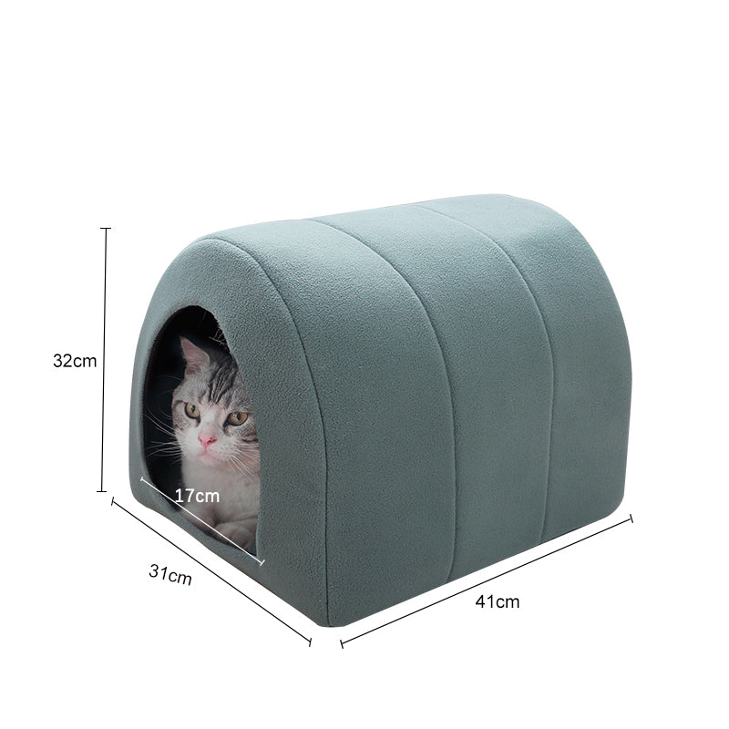 Small pet kennel cat tunnel