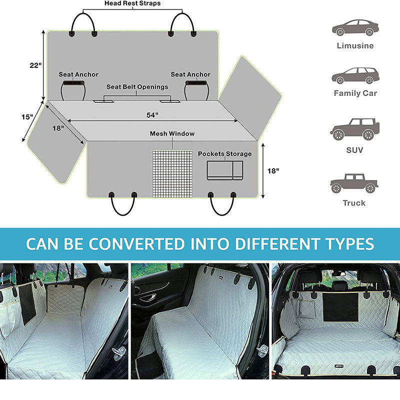 Changeable type car pet seat covers