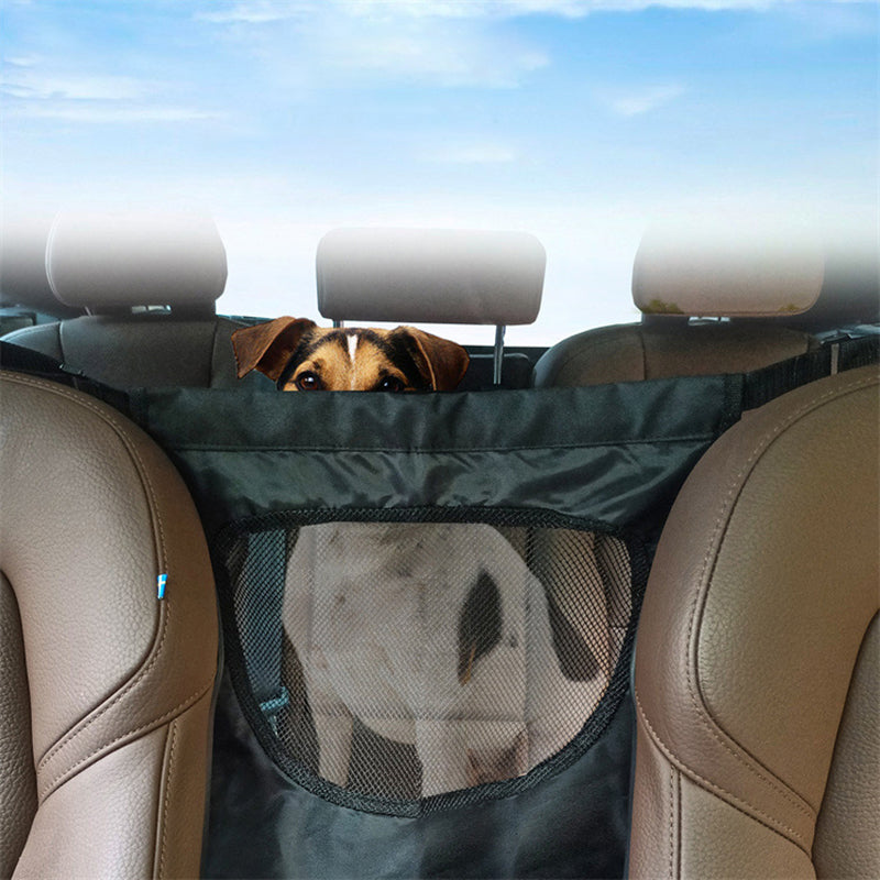 Breathable car pet barrier mesh