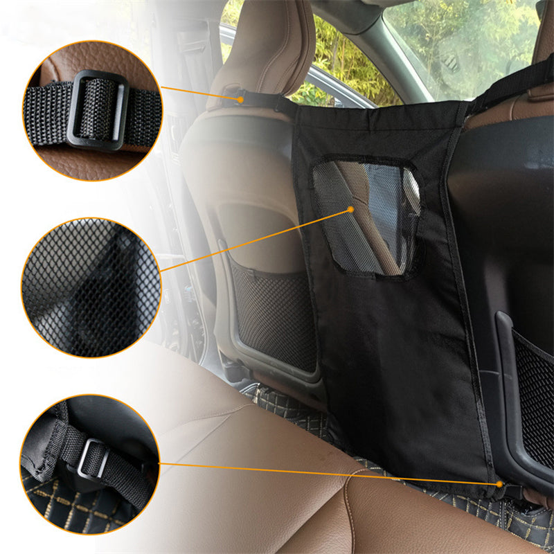 Breathable car pet barrier mesh