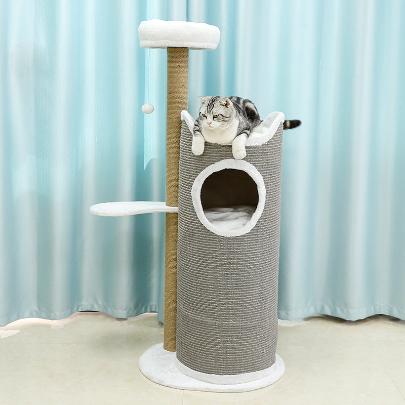 52-inch barrel cat tree