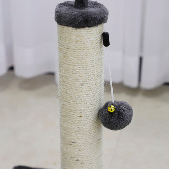 25 inches  scratching post with toy