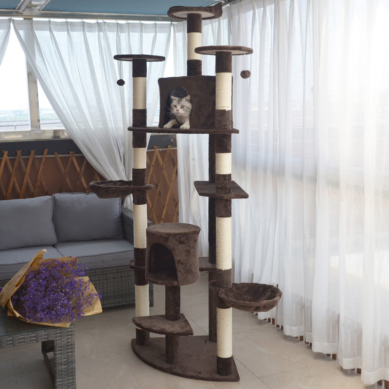 81-inch extra-large cat tree/activity center