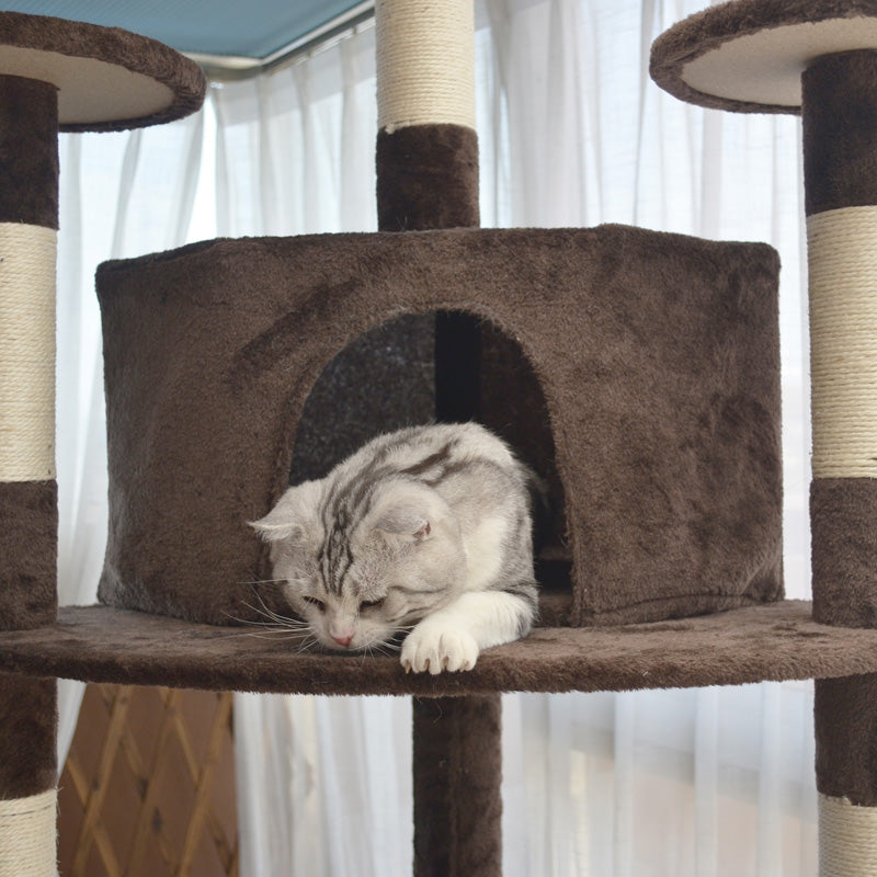 81-inch extra-large cat tree/activity center