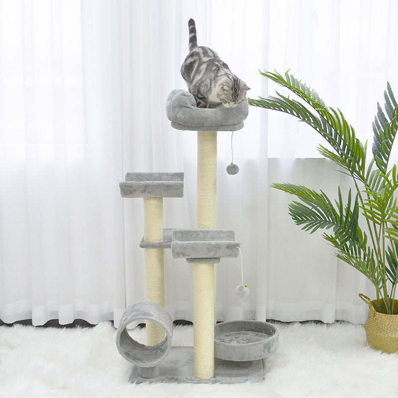 50 inches multi-platform cat tree