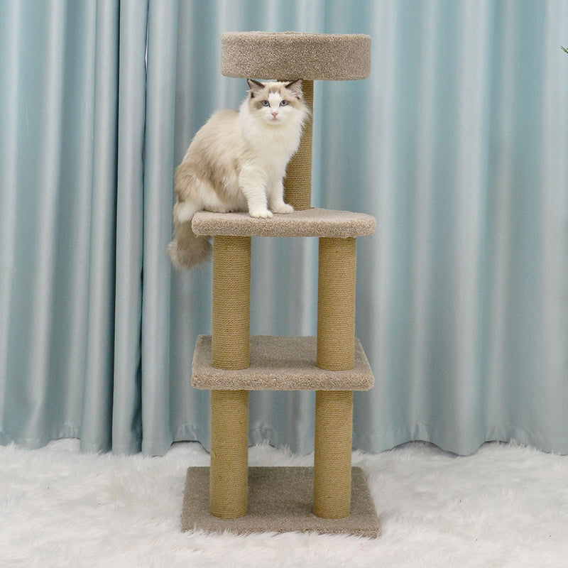 45 inches all wrapped sisal cat tree