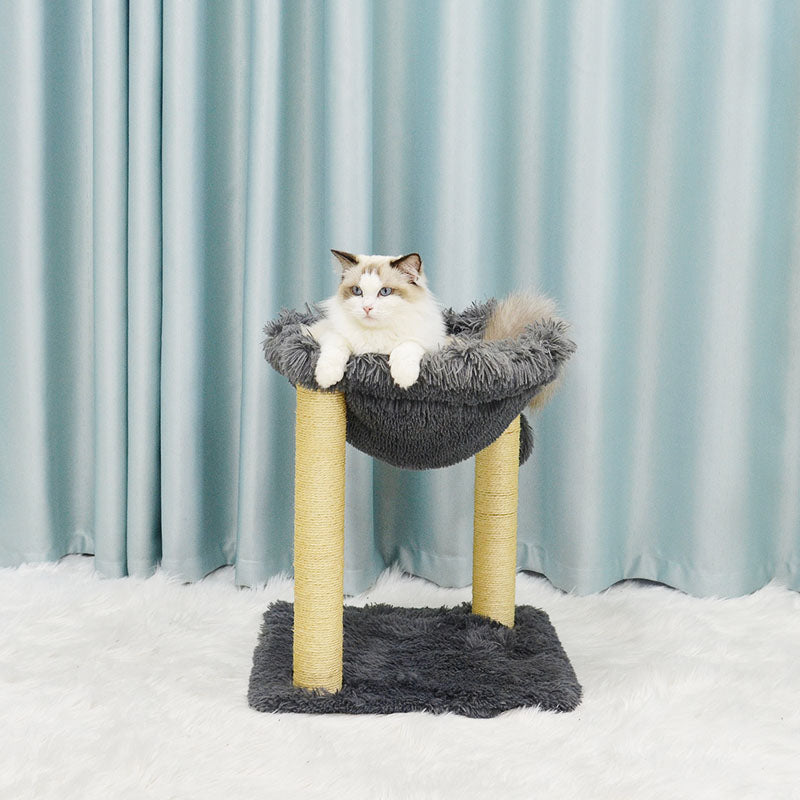 20 inches faux fur cat hammock