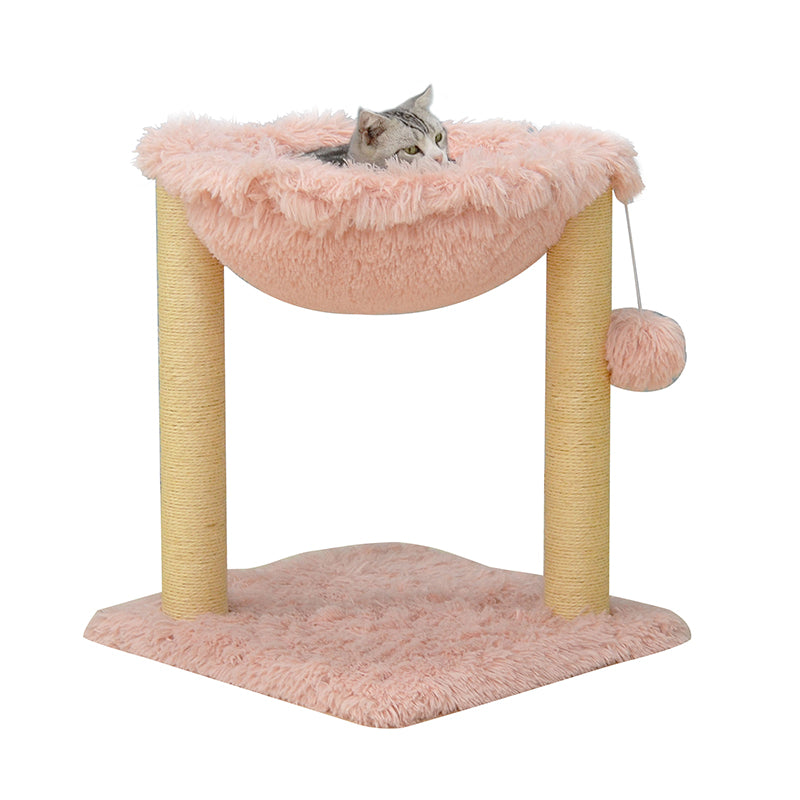 20 inches faux fur cat hammock