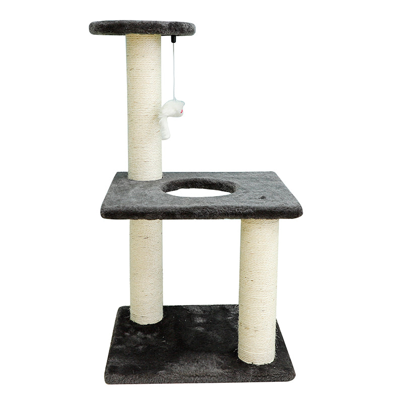 26 inches plush cat tree with perch