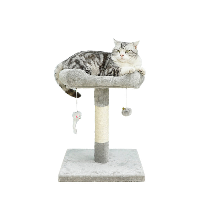 20 inches cat tree with mouse toy