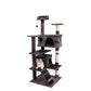 52 inches multiple perches cat tree with condos