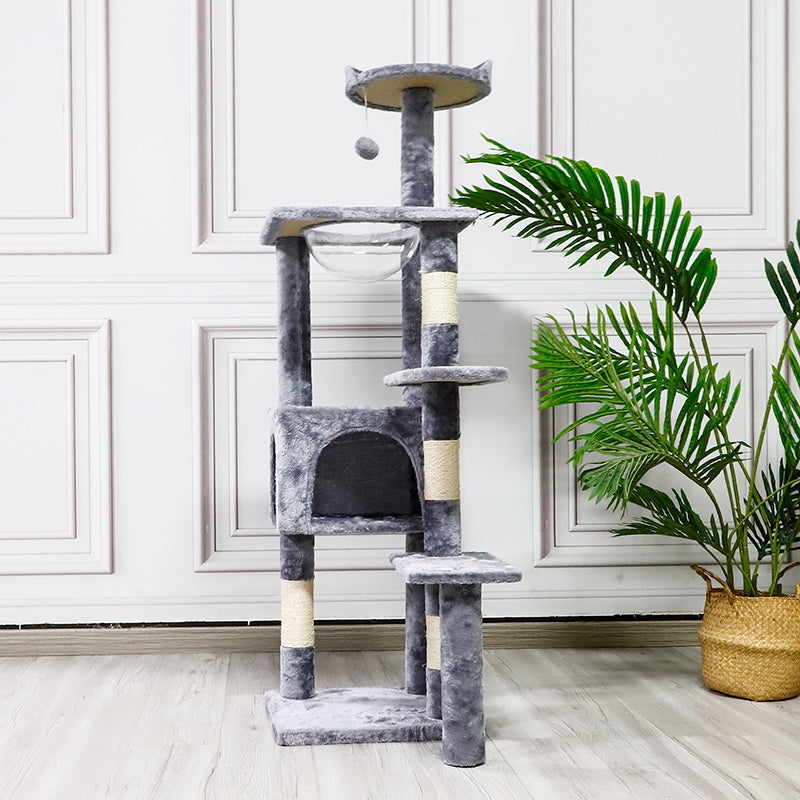 Multi-Level Cat Tree with Soft Perch and Cozy Cat House