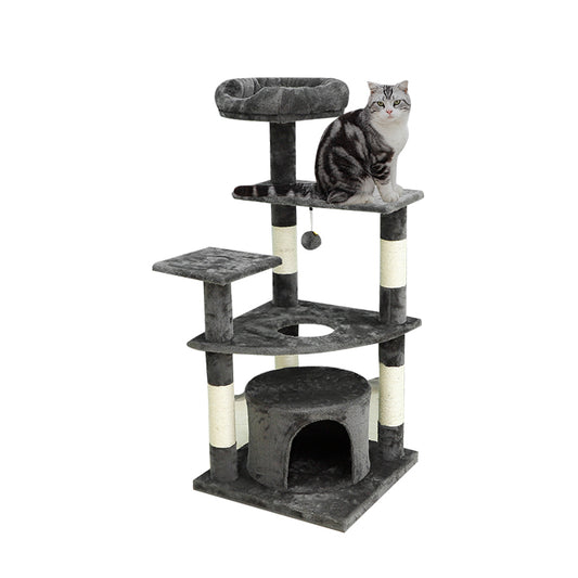 43in Cat Tree Tower for Indoor Cats