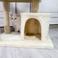 Cat Condo with Space Capsule, Sisal Post, and Hammock