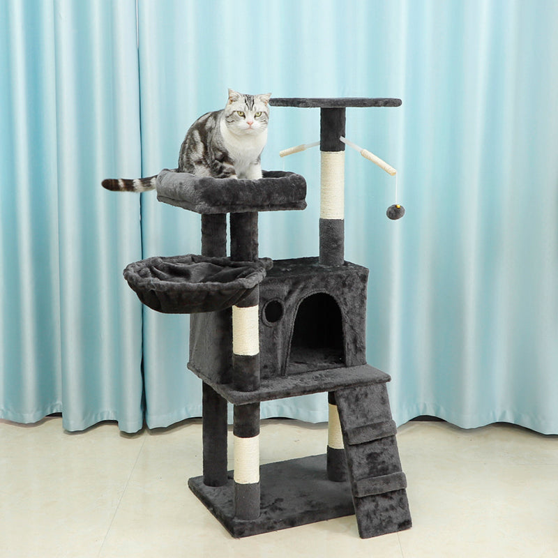 46in cat tower with jump plateform