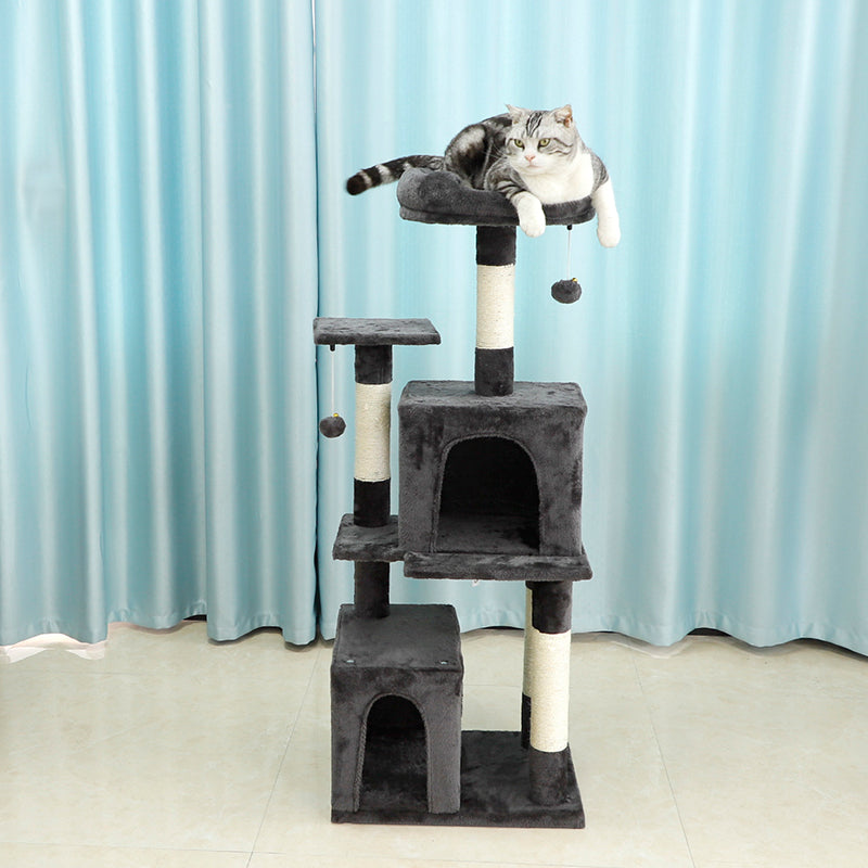 49" cat tower with large condo