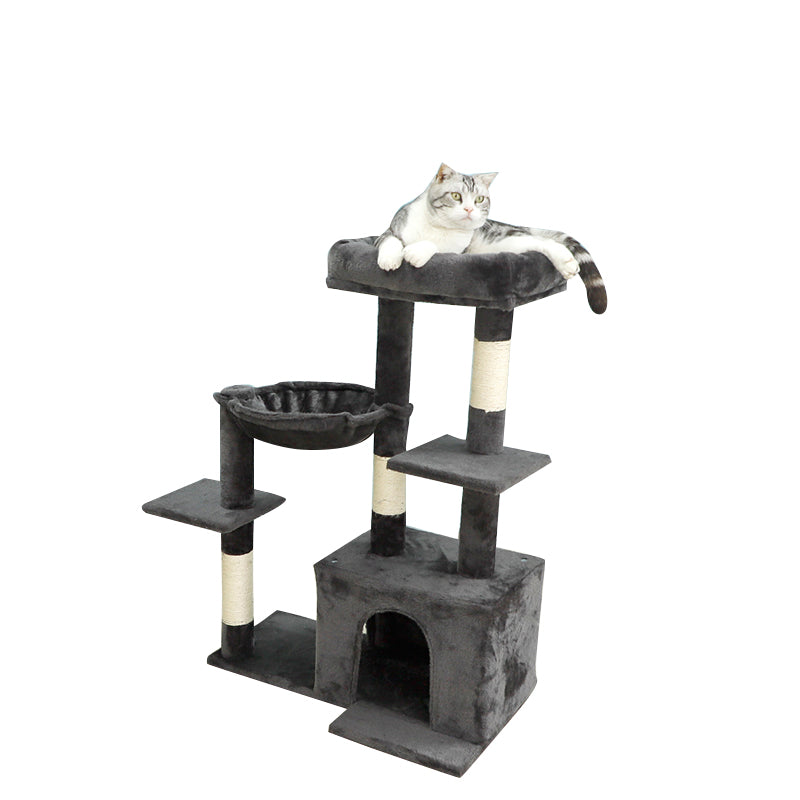 39 inches Stablize Faux Fur Cat Tree