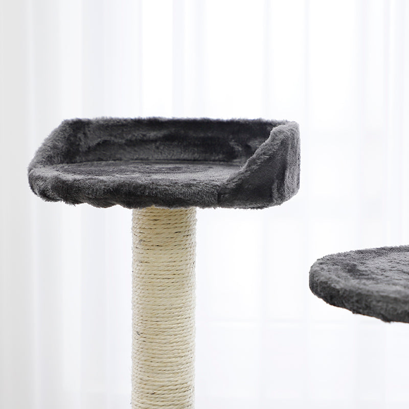 46-inch multifunctional cat activity center and cat tower