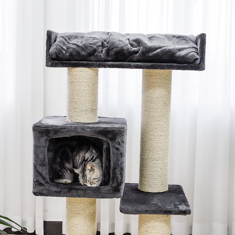 49-inch cat activity center heavy-duty cat tree