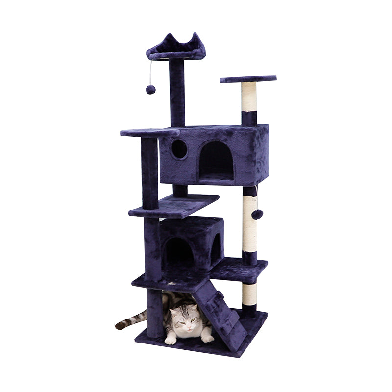 46-inch multifunctional cat activity center and cat tower