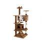 46-inch multifunctional cat activity center and cat tower