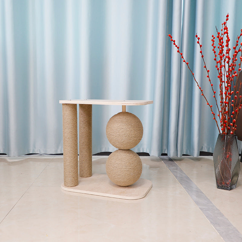 18-inch cat tree with sisal ball