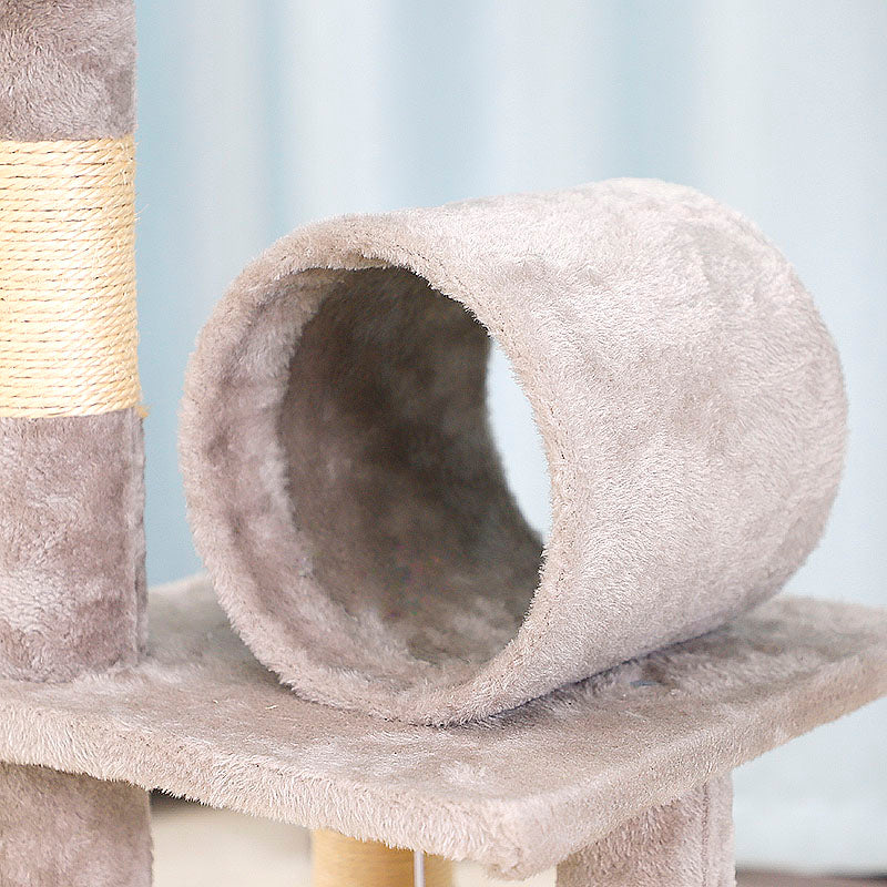 26 inch cat tree with tunnel