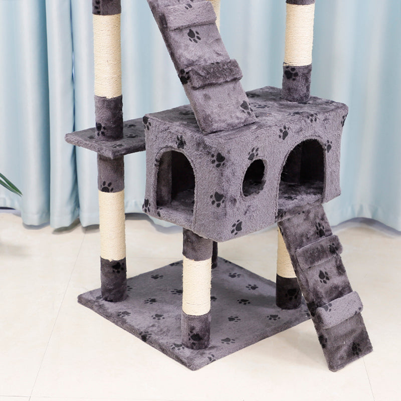 67-inch large cat activity center cat tower