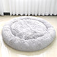 Lux Fur Donut  Dog Bed