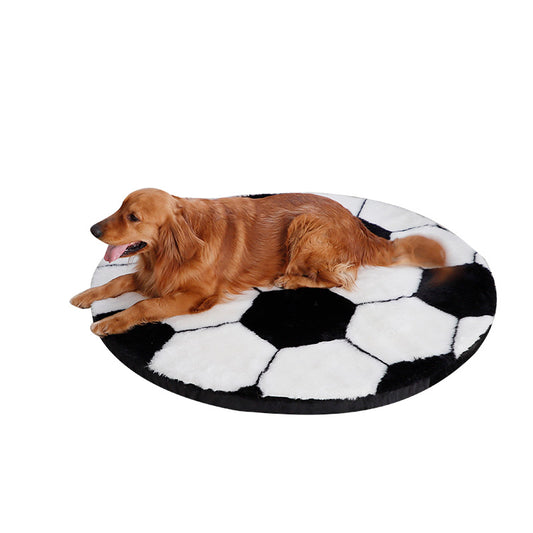 Football large dog bed