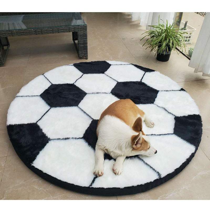 Football large dog bed