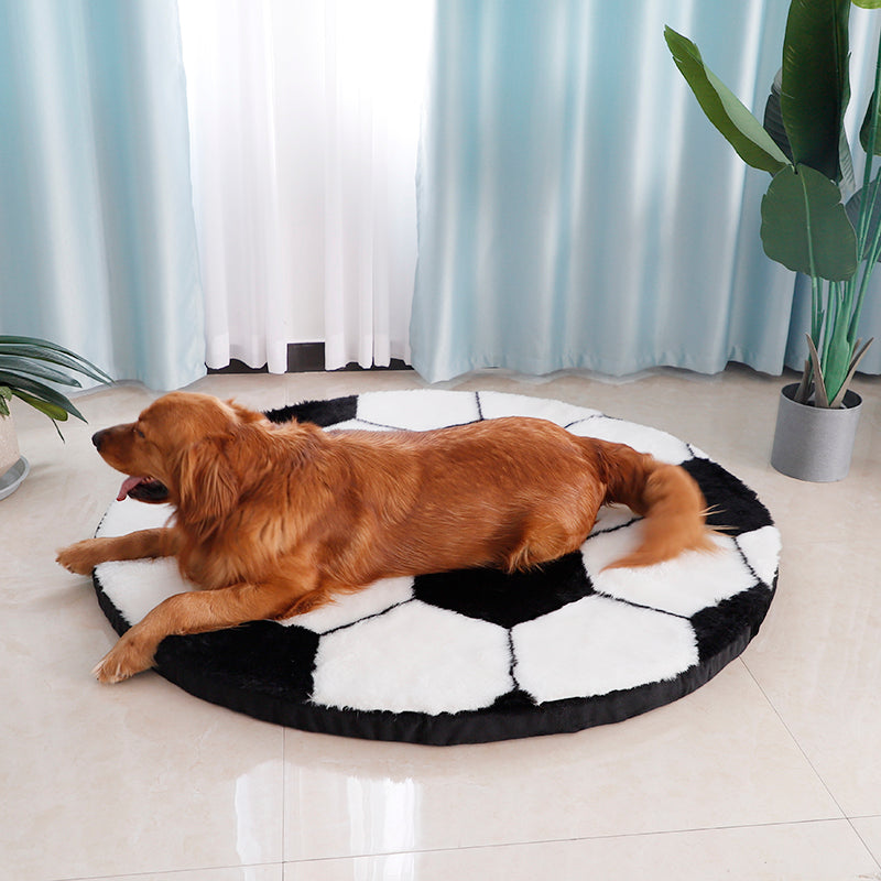 Football large dog bed