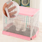 Anti-flying insect mesh dog crate cover