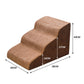 Washable dog stair car ladder