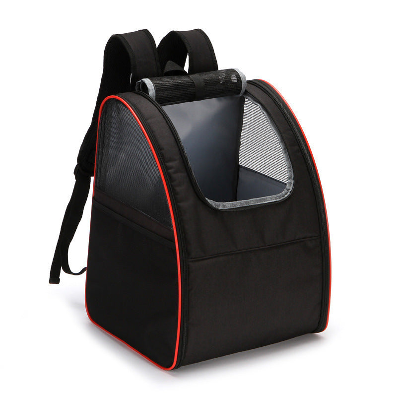 Fashion breathable visual pet backpack