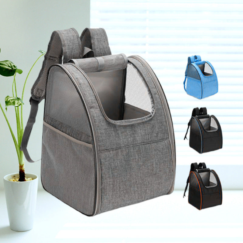 Fashion breathable visual pet backpack